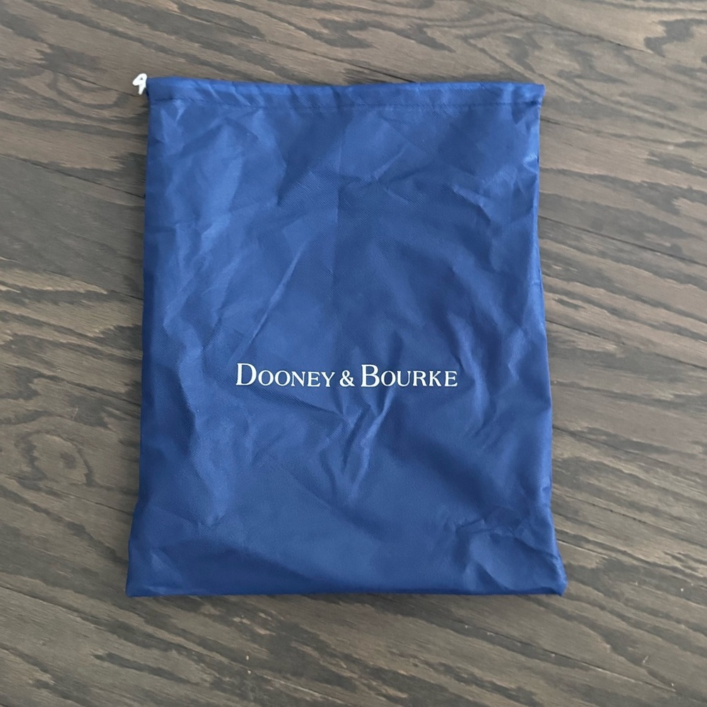 NWT Dooney & Bourke Penrose 2 Saddle 22 Leather Crossbody
in Denim - Picture 11 of 12